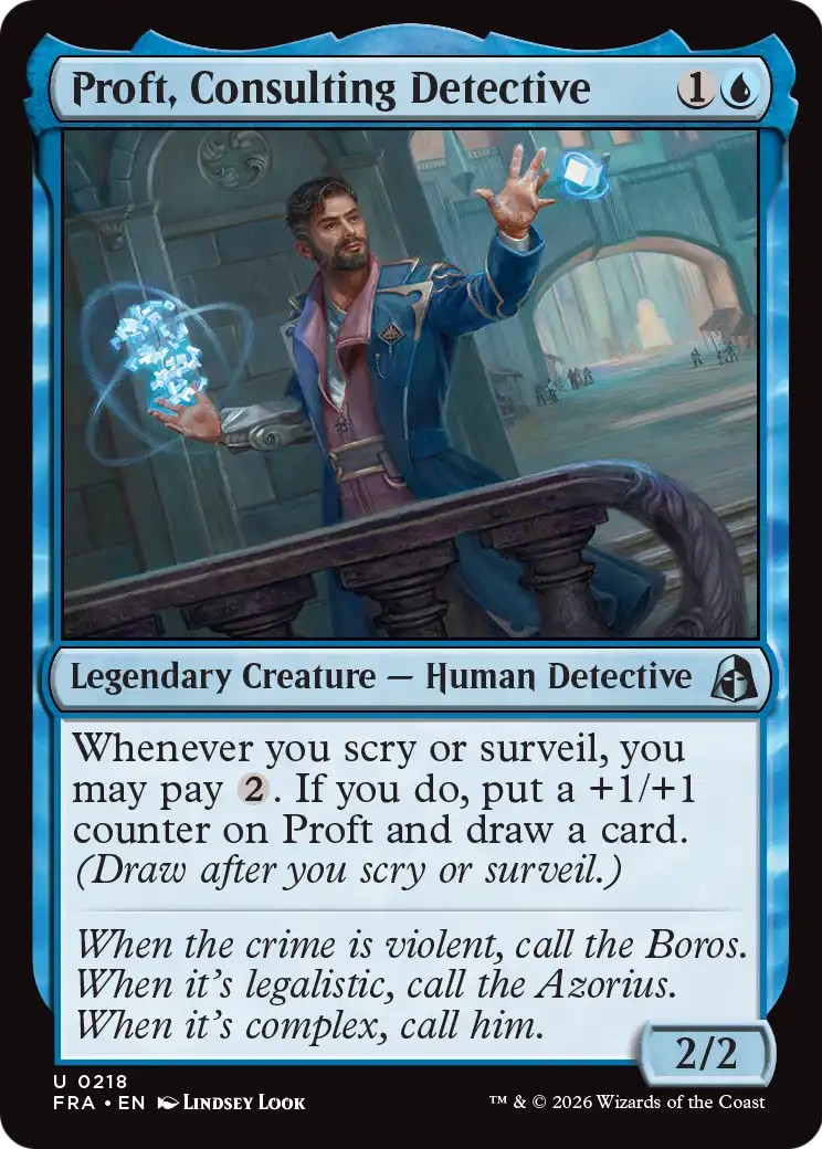 Proft, Consulting Detective - Image 1