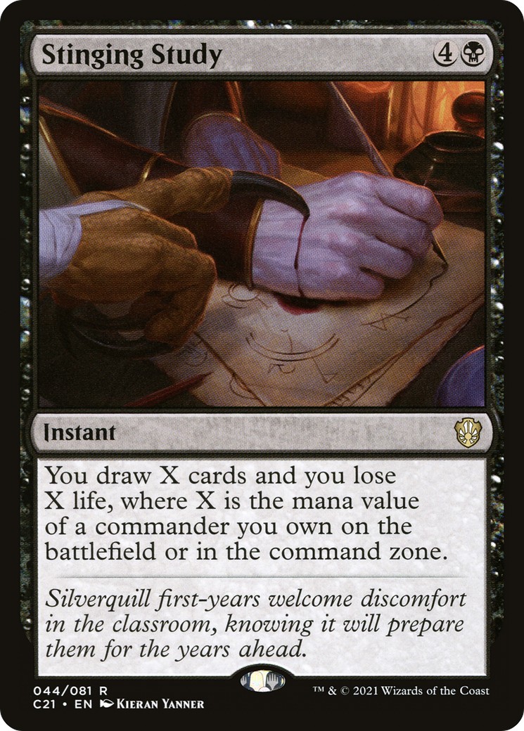 2021 Magic: The Gathering Commander 2021 Magic: The Gathering Commander #44 trading card