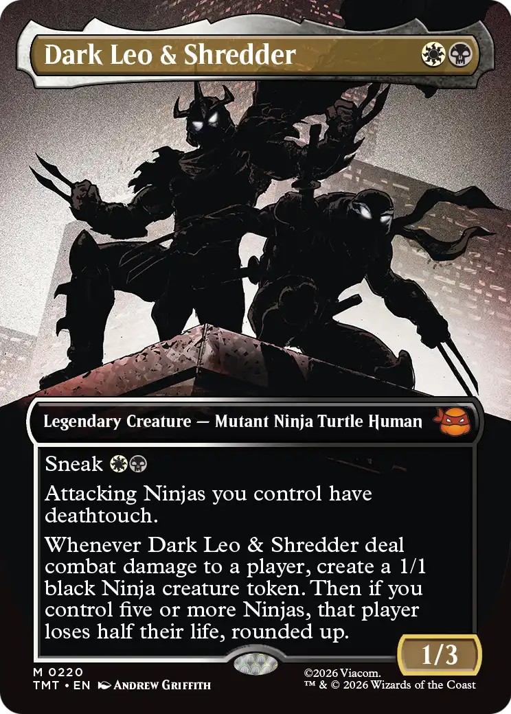 Dark Leo & Shredder - Image 1