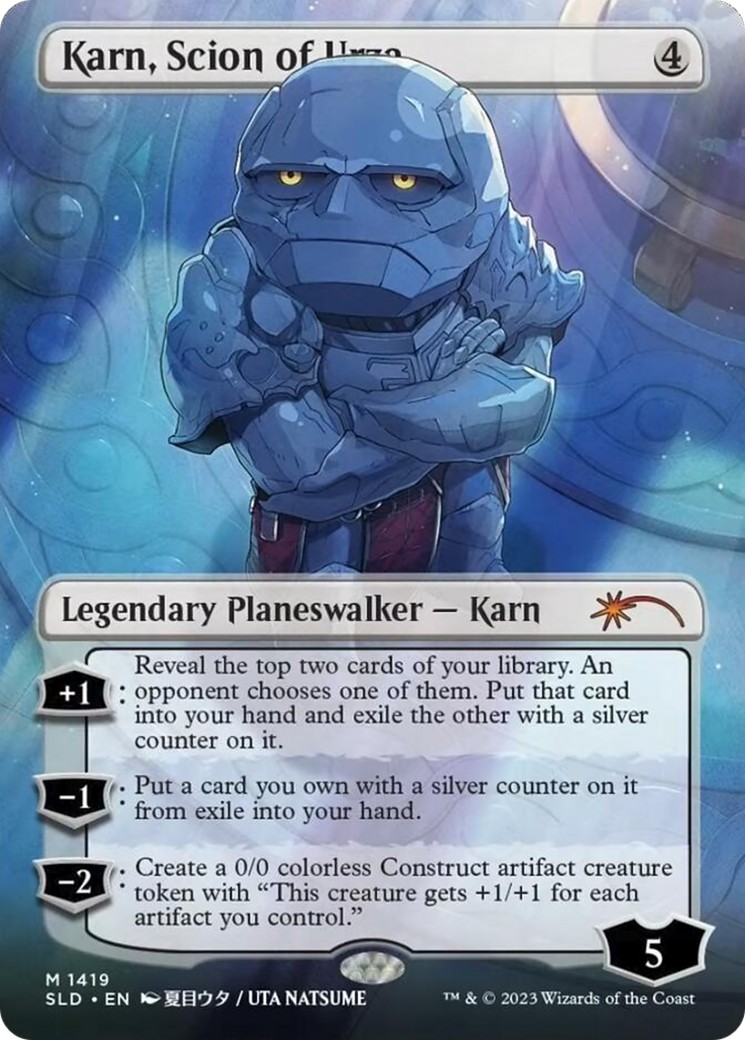 2023 Magic: The Gathering Secret Lair Drop 2023 Magic: The Gathering Secret Lair Drop #1419★ trading card