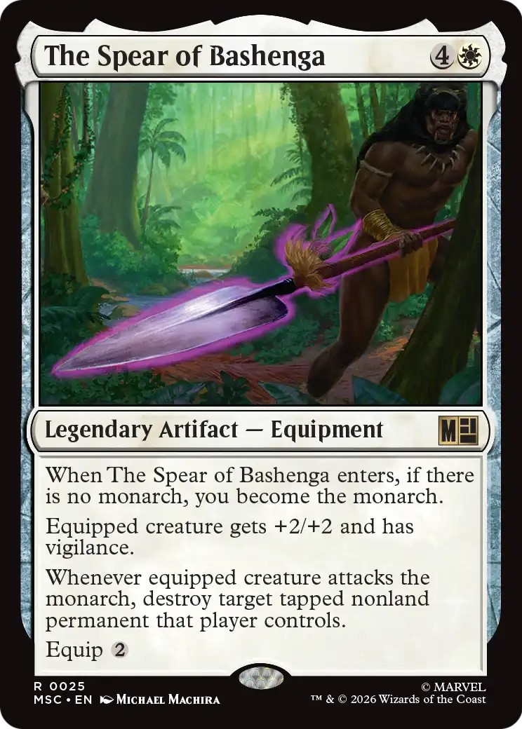 2026 Magic: The Gathering Marvel Super Heroes 2026 Magic: The Gathering Marvel Super Heroes #25 trading card