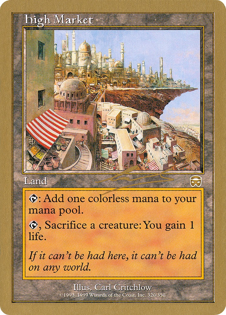 2000 Magic: The Gathering World Championship Decks 2000 Magic: The Gathering World Championship Decks #nl320b trading card