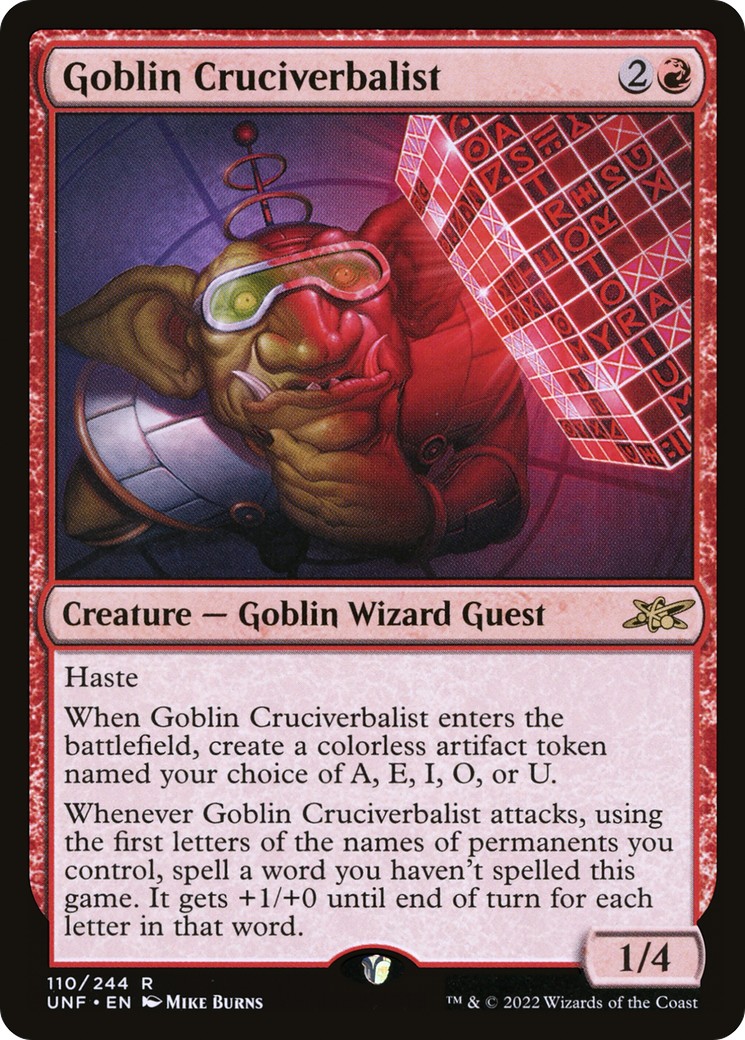 Goblin Cruciverbalist - Image 1
