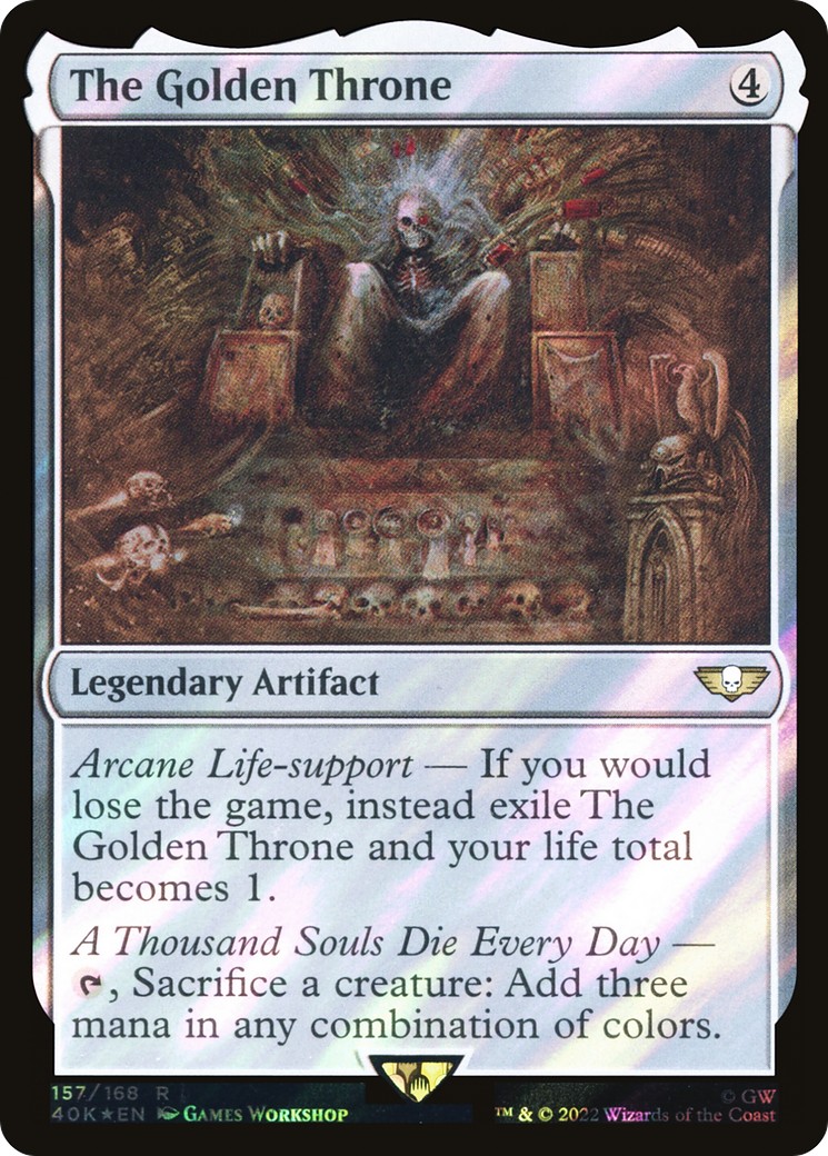 2022 Magic: The Gathering Warhammer 40,000 2022 Magic: The Gathering Warhammer 40,000 #157★ trading card