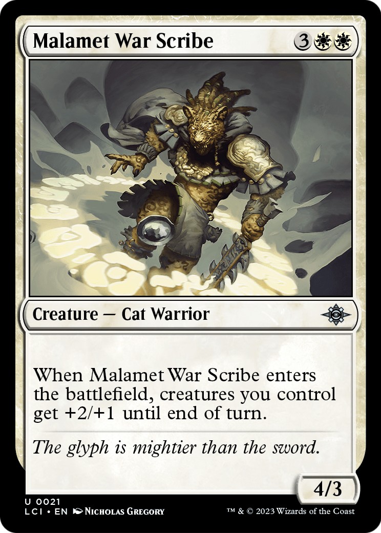 Malamet War Scribe - Image 1
