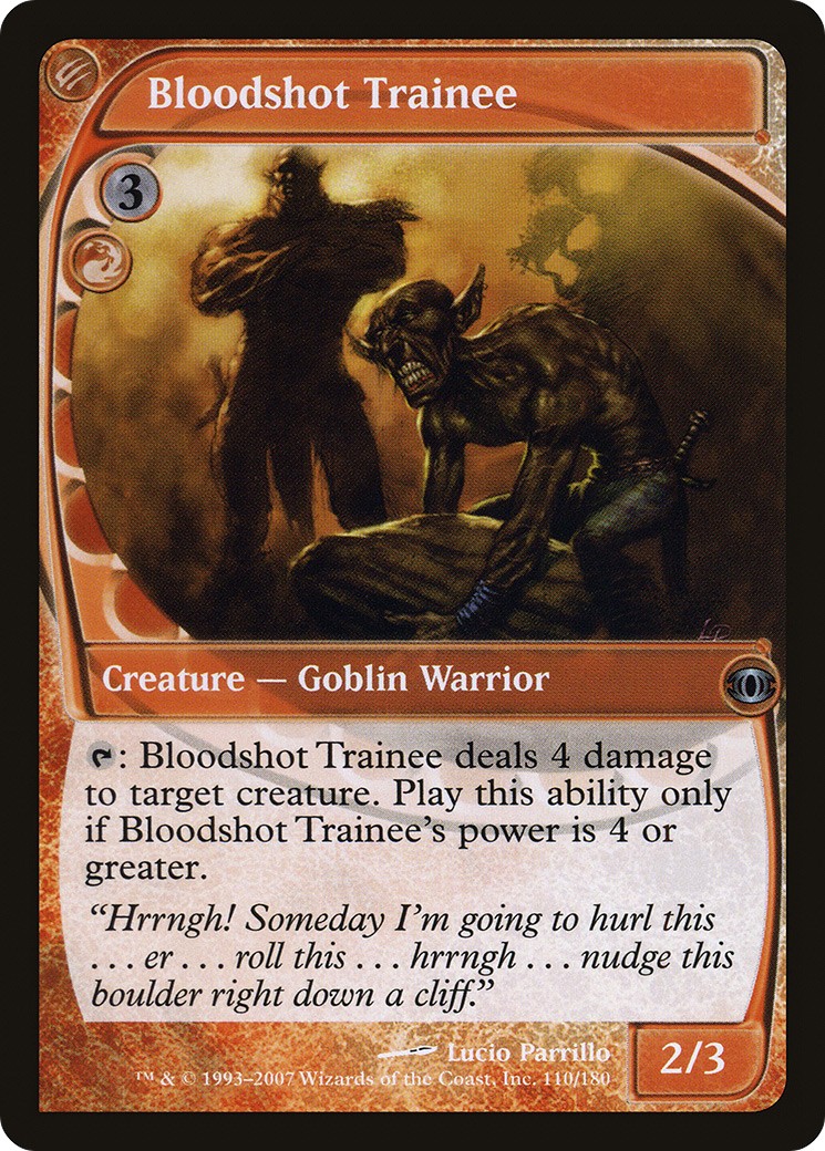 Bloodshot Trainee - Image 1