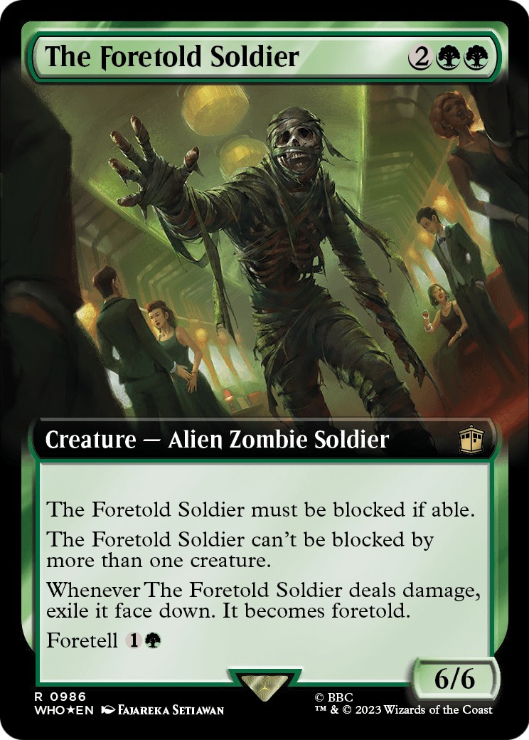 2023 Magic: The Gathering Doctor Who 2023 Magic: The Gathering Doctor Who #986 trading card