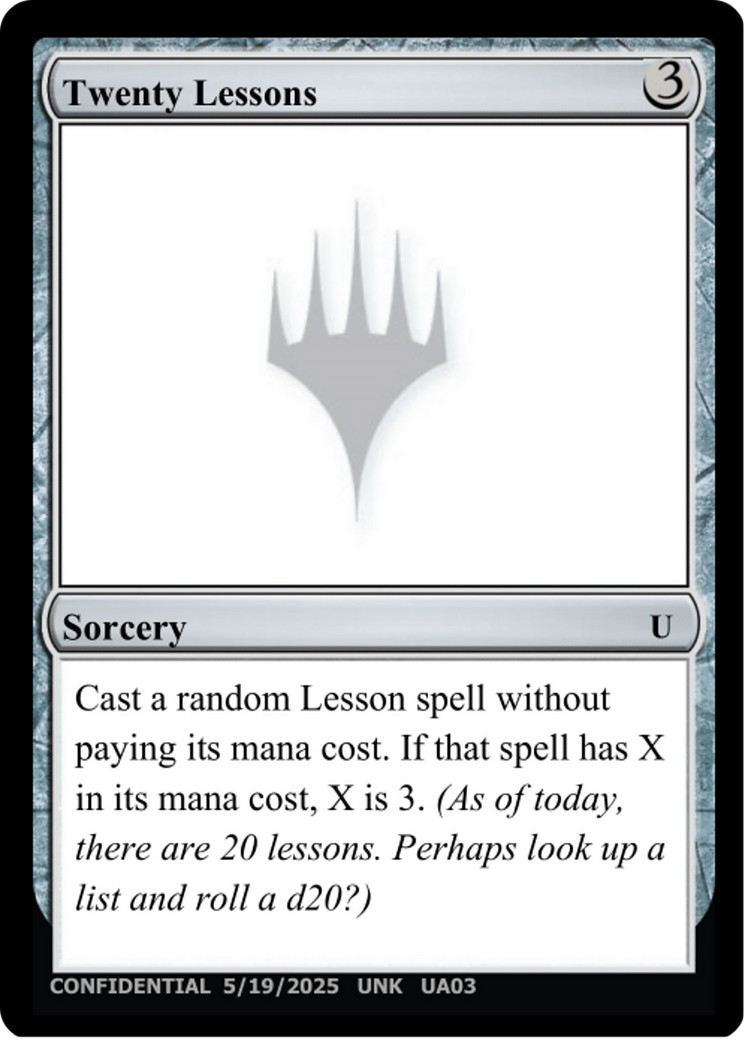 Twenty Lessons - Image 1