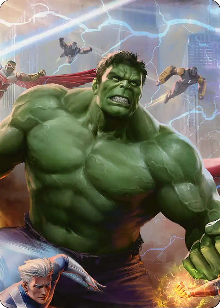 2026 Magic: The Gathering Marvel Super Heroes Art Series 2026 Magic: The Gathering Marvel Super Heroes Art Series #2b trading