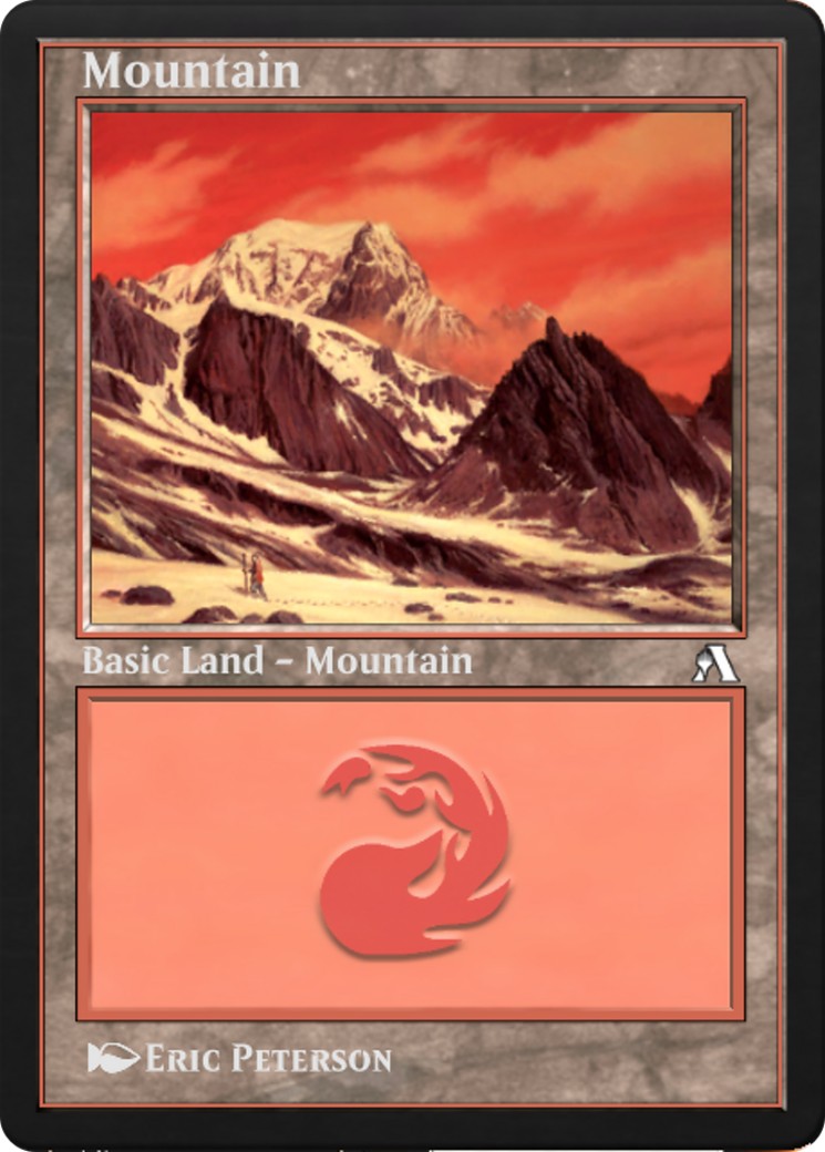 2018 Magic: The Gathering Arena New Player Experience Mountain #17 trading card