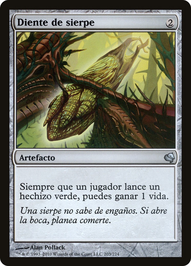 2011 Magic: The Gathering Salvat 2011 Magic: The Gathering Salvat #203 trading card