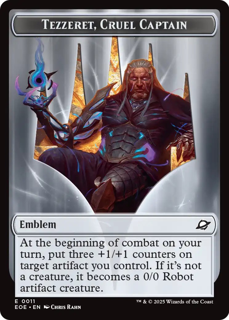 Tezzeret, Cruel Captain Emblem - Image 1