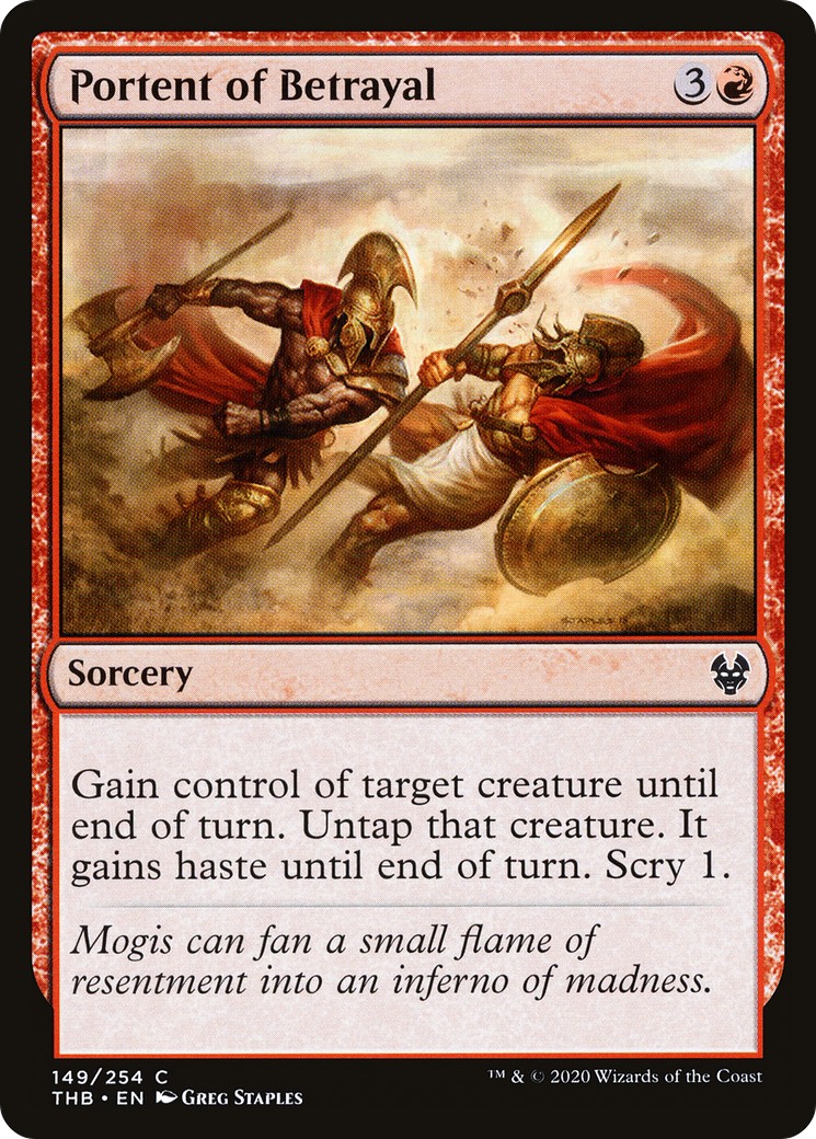 Portent of Betrayal - Image 1