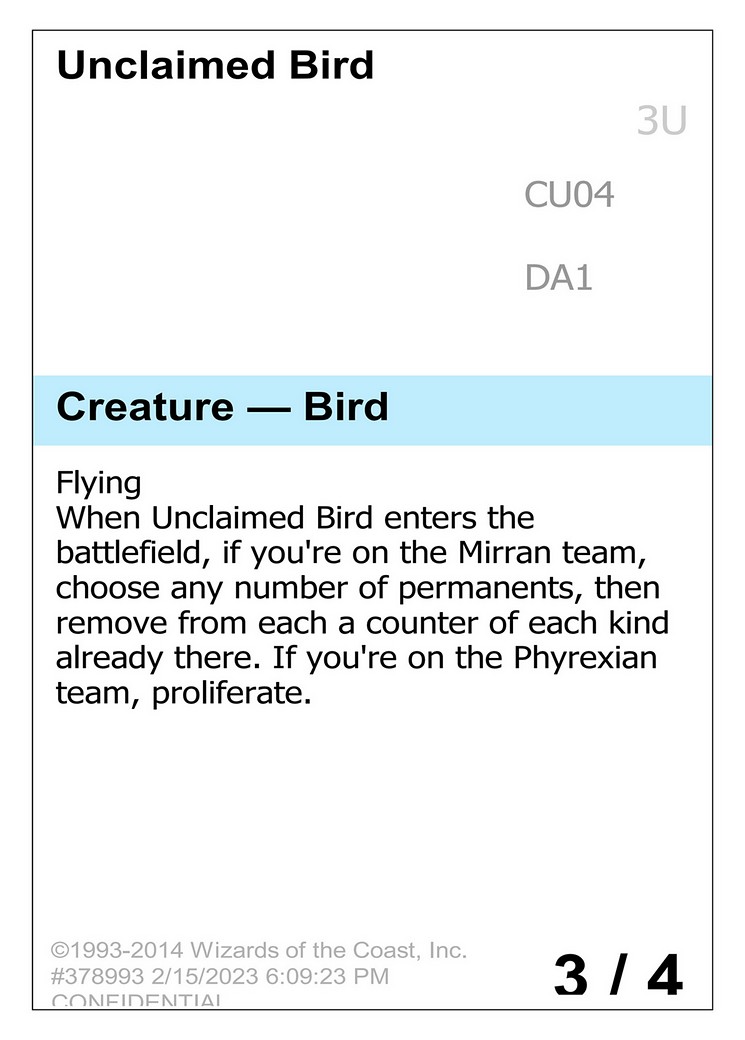Unclaimed Bird - Image 1