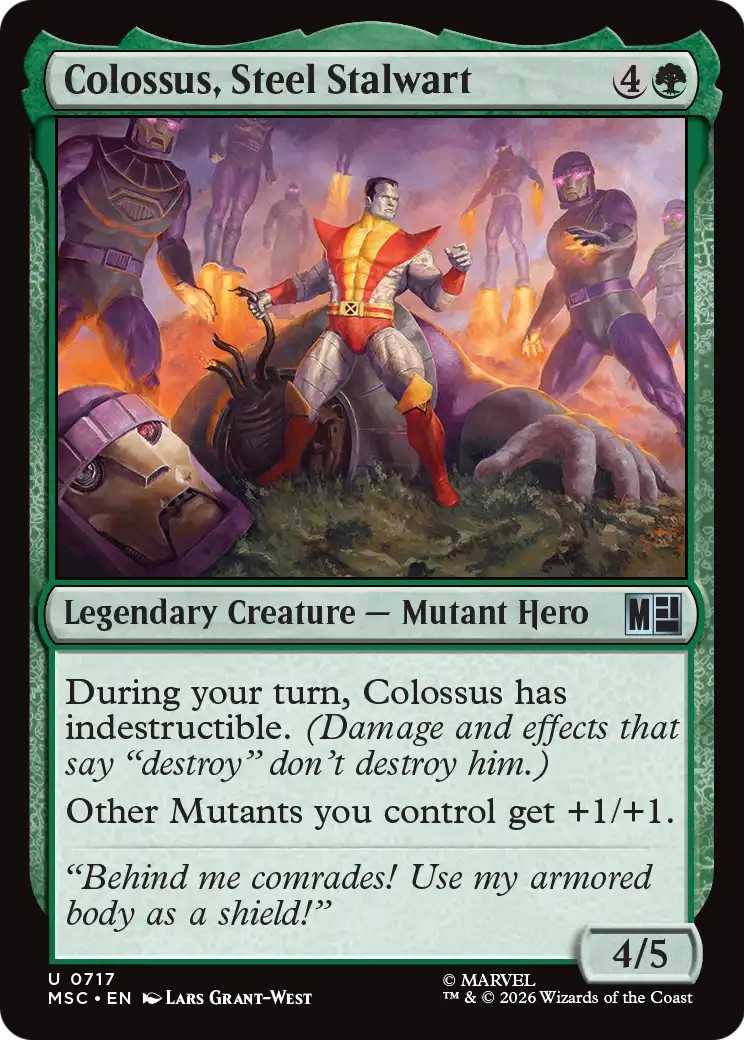 2026 Magic: The Gathering Marvel Super Heroes 2026 Magic: The Gathering Marvel Super Heroes #717 trading card