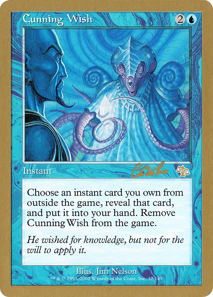 2002 Magic: The Gathering World Championship Decks 2002 Magic: The Gathering World Championship Decks #cr37 trading card