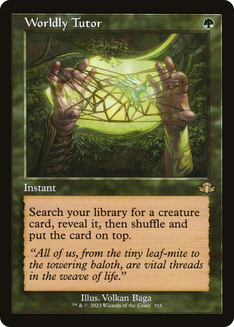 Worldly Tutor - Image 1