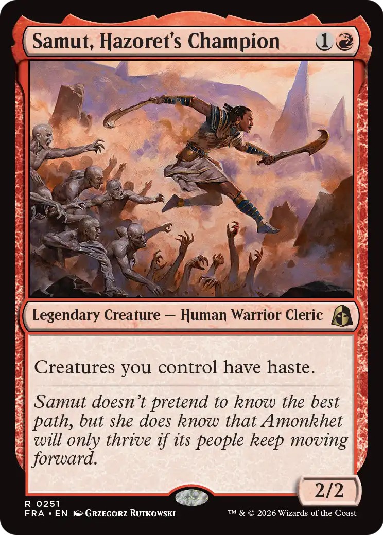 Samut, Hazoret's Champion - Image 1