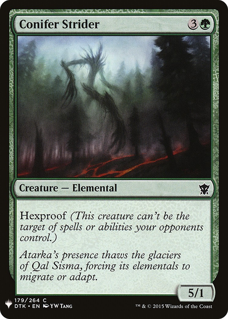 2019 Magic: The Gathering The List 2019 Magic: The Gathering The List #DTK-179 trading card
