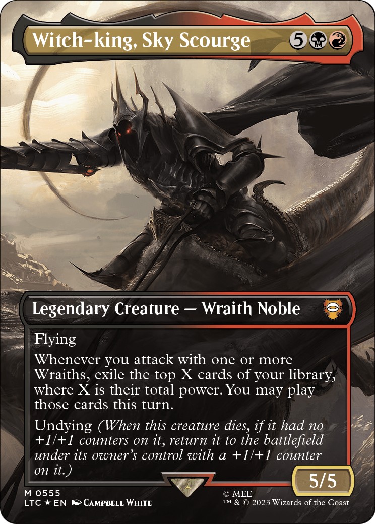 2023 Magic: The Gathering Tales of Middle-earth 2023 Magic: The Gathering Tales of Middle-earth #555 trading card
