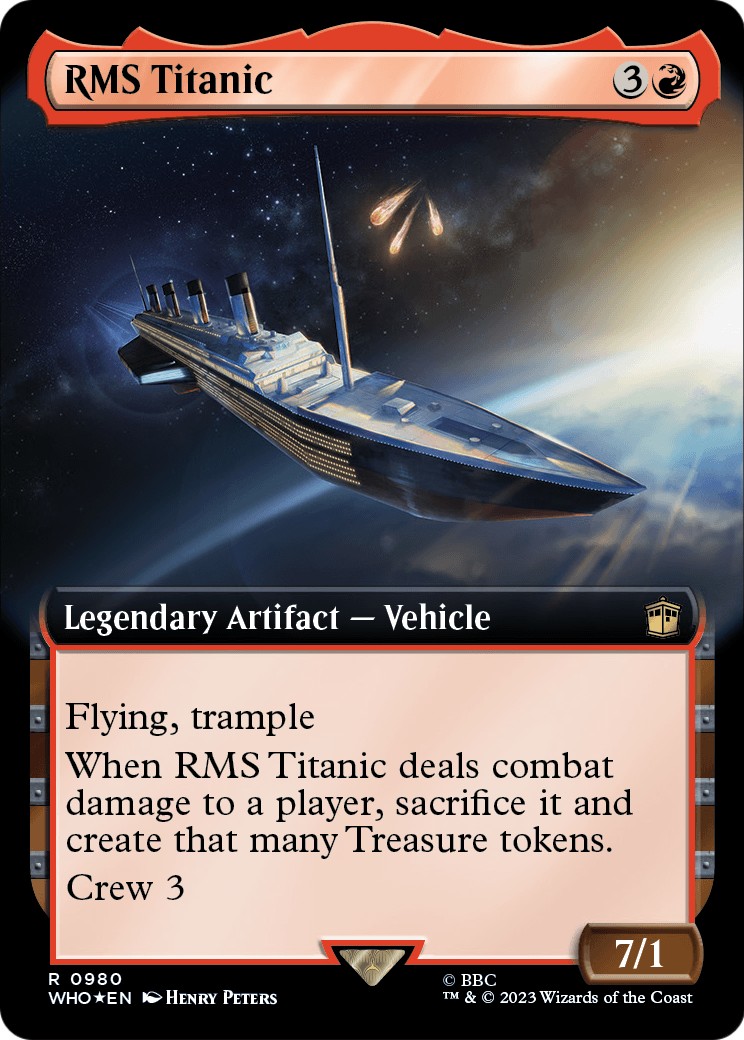 2023 Magic: The Gathering Doctor Who 2023 Magic: The Gathering Doctor Who #980 trading card