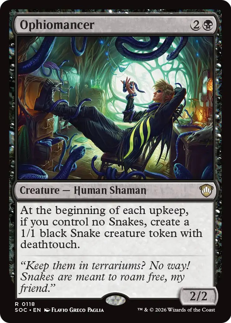 2026 Magic: The Gathering Secrets of Strixhaven 2026 Magic: The Gathering Secrets of Strixhaven #118 trading card