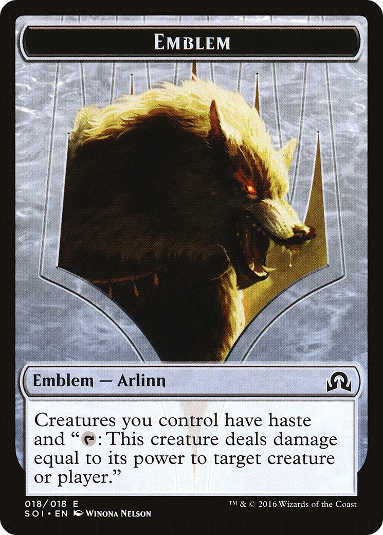 Arlinn, Embraced by the Moon Emblem - Image 1