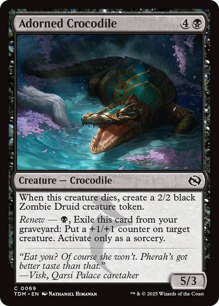 Adorned Crocodile - Image 1