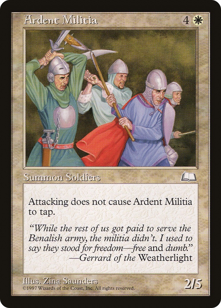 1997 Magic: The Gathering Weatherlight 1997 Magic: The Gathering Weatherlight #5 trading card