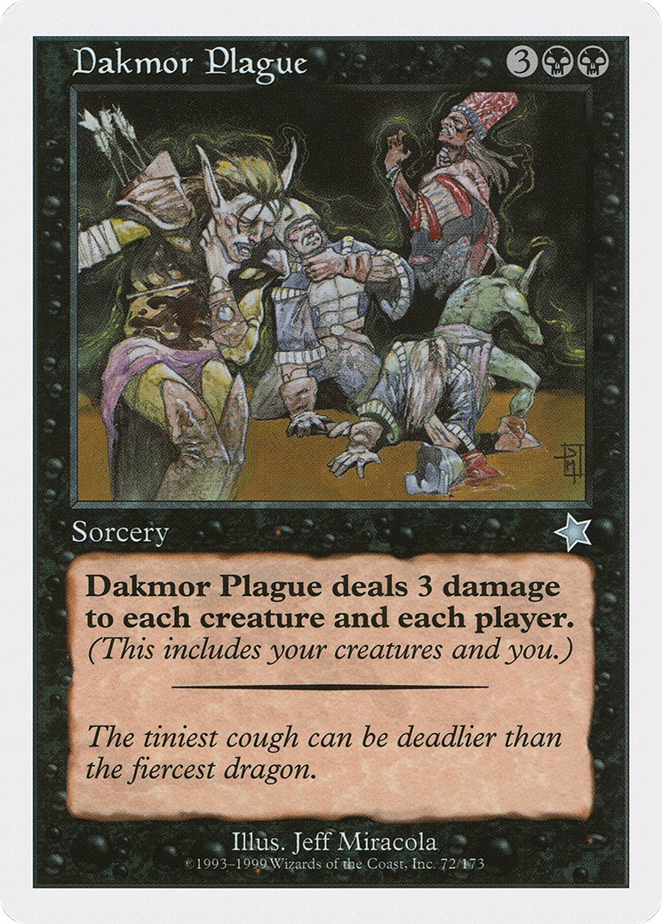 1999 Magic: The Gathering Starter 1999 Magic: The Gathering Starter #72 trading card