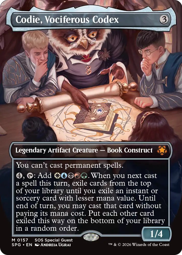 Codie, Vociferous Codex - Image 1