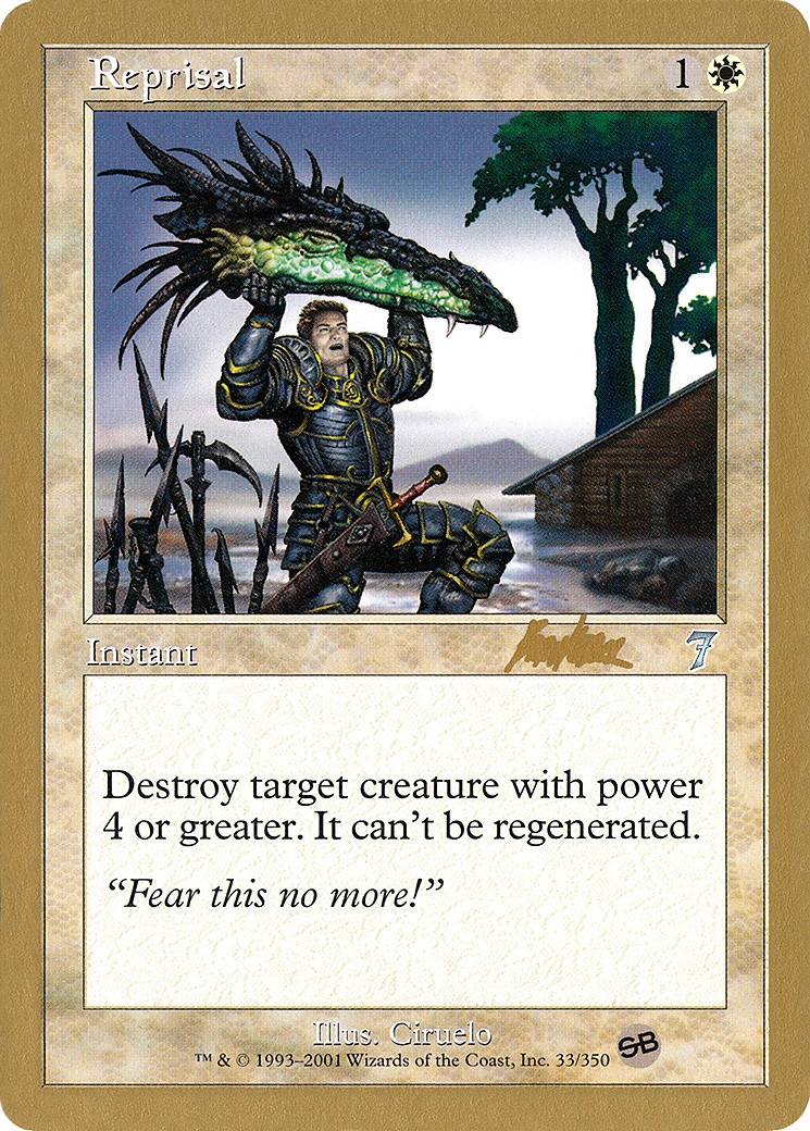 2002 Magic: The Gathering World Championship Decks 2002 Magic: The Gathering World Championship Decks #bk33sb trading card