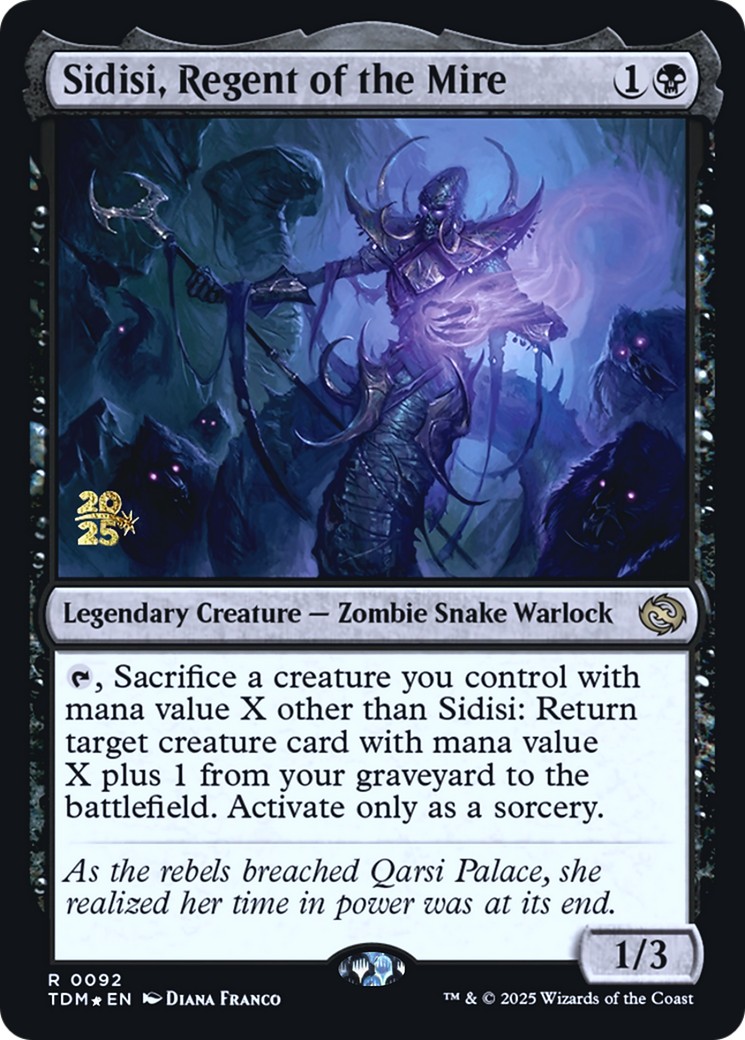 2025 Magic: The Gathering Tarkir: Dragonstorm Promos 2025 Magic: The Gathering Tarkir: Dragonstorm Promos #92s trading card