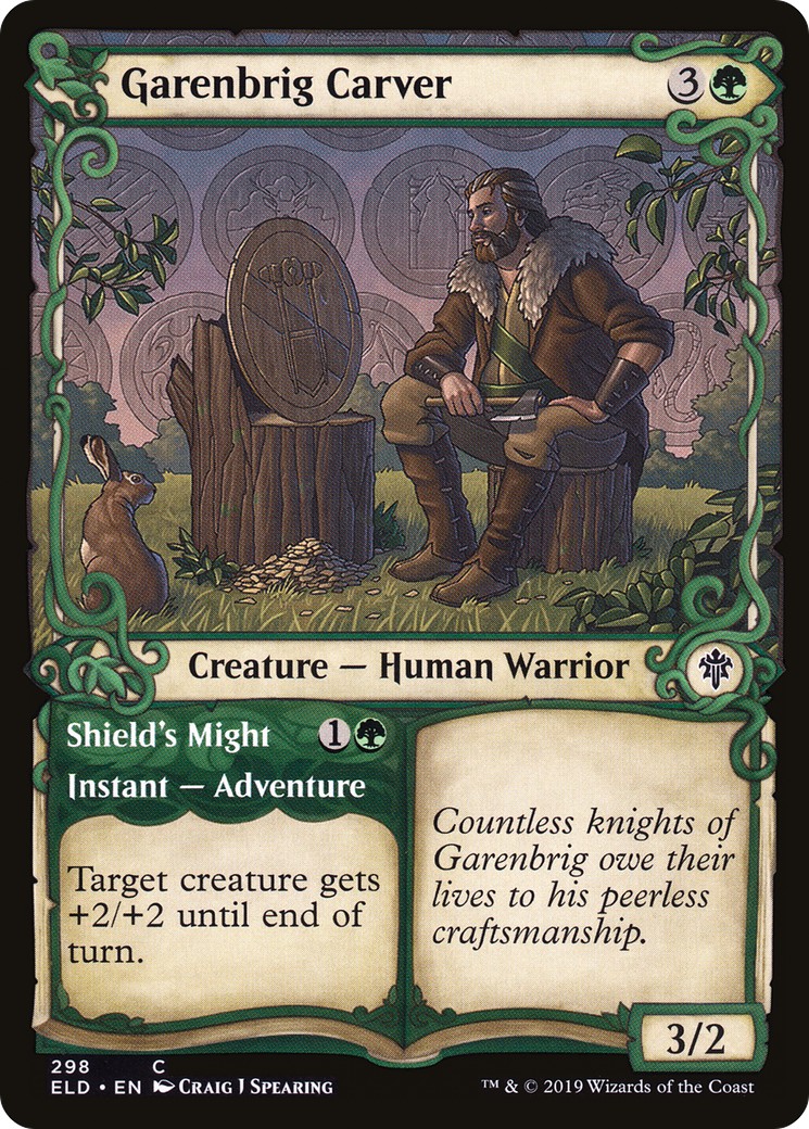 Garenbrig Carver // Shield's Might - Image 1