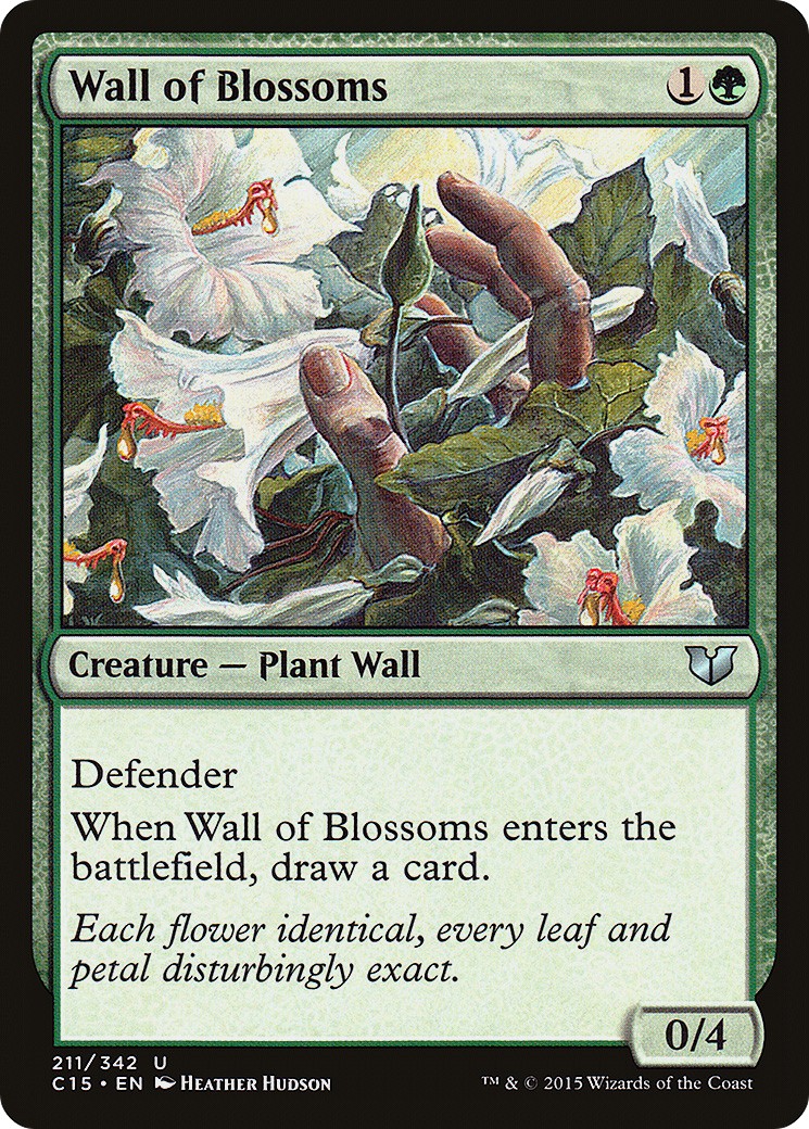 Wall of Blossoms - Image 1