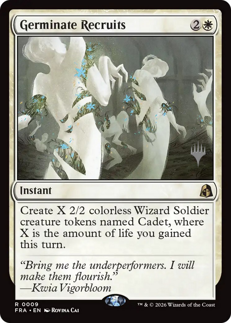 Germinate Recruits (Rare · Normal · Promo)