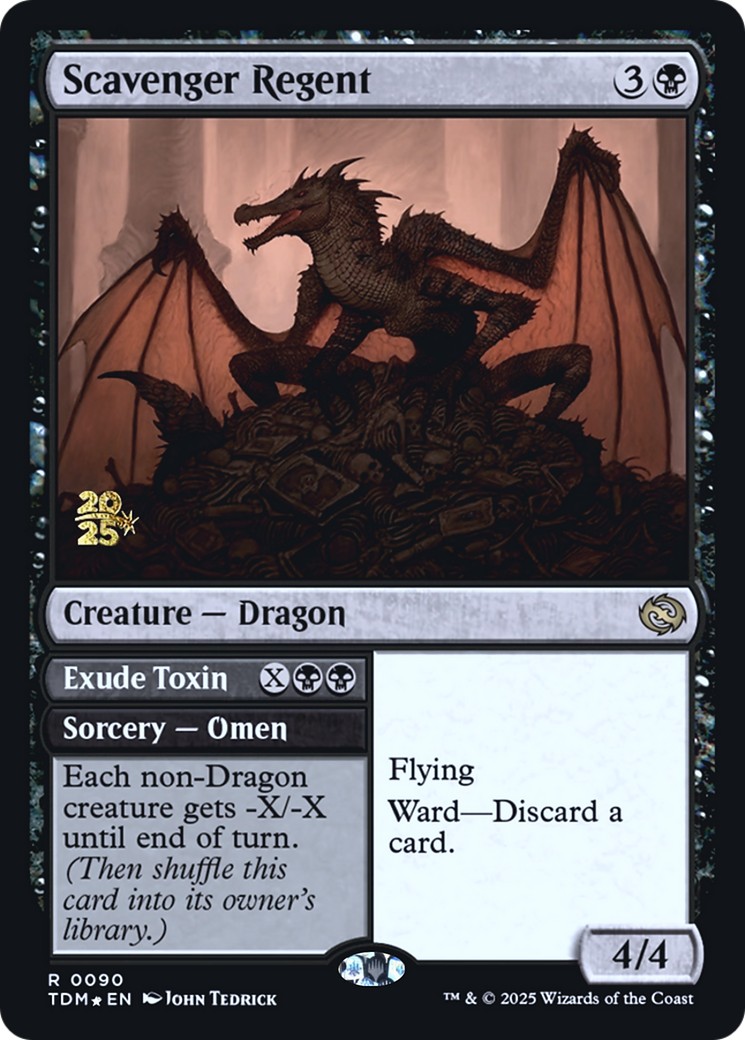 2025 Magic: The Gathering Tarkir: Dragonstorm Promos 2025 Magic: The Gathering Tarkir: Dragonstorm Promos #90s trading card