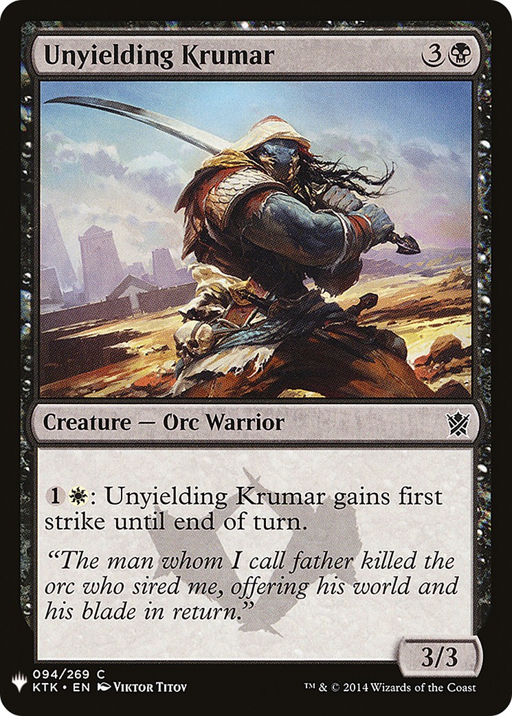 2019 Magic: The Gathering The List 2019 Magic: The Gathering The List #KTK-94 trading card