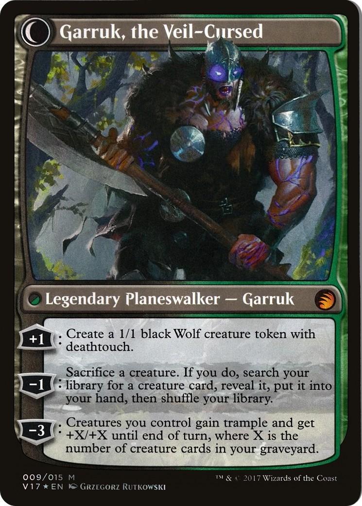 Garruk Relentless // Garruk, the Veil-Cursed thumbnail 2