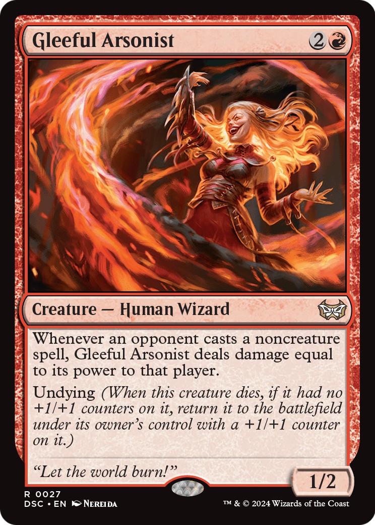 2024 Magic: The Gathering Duskmourn: House of Horror 2024 Magic: The Gathering Duskmourn: House of Horror #27 trading card