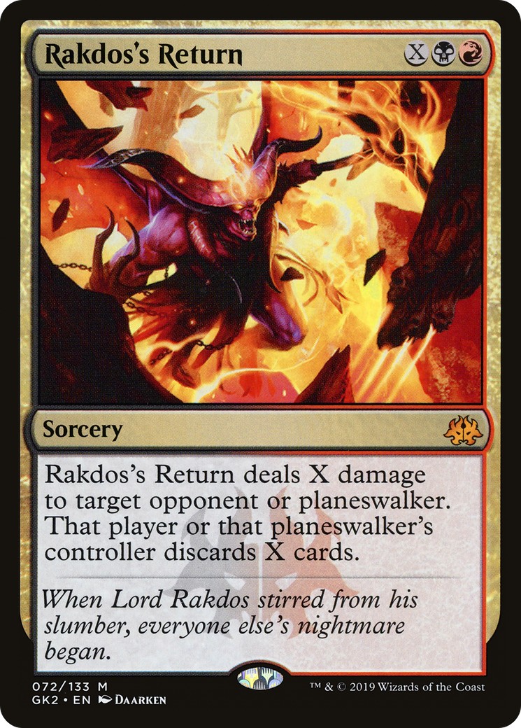 2019 Magic: The Gathering RNA Guild Kit 2019 Magic: The Gathering RNA Guild Kit #72 trading card
