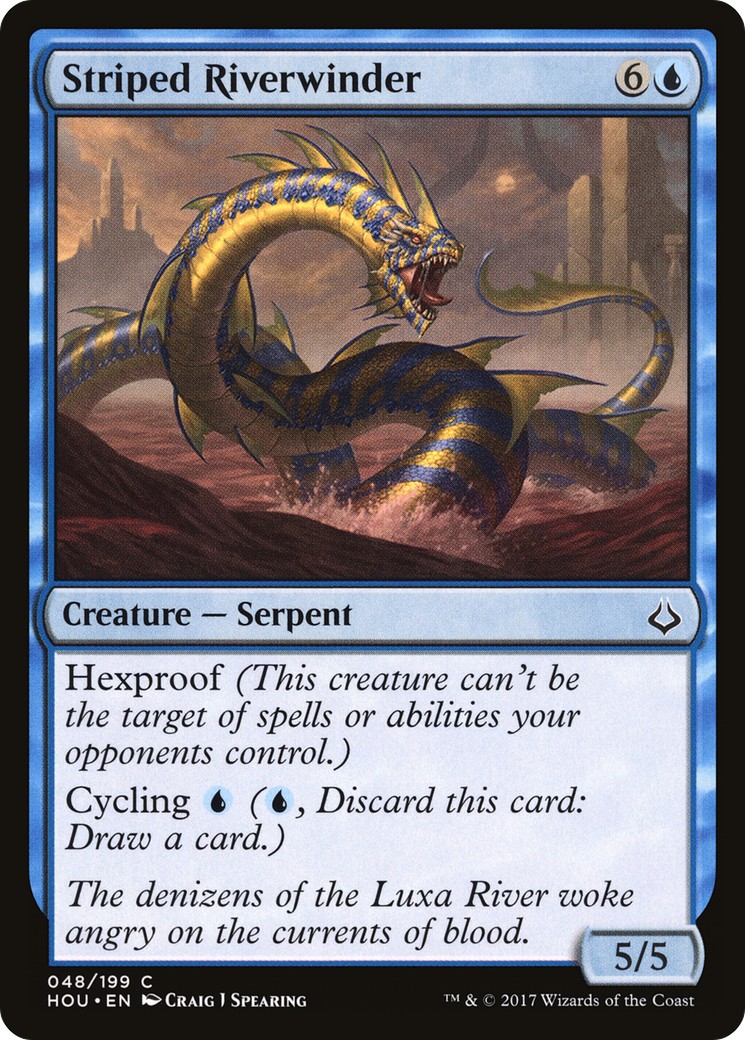 Striped Riverwinder - Image 1