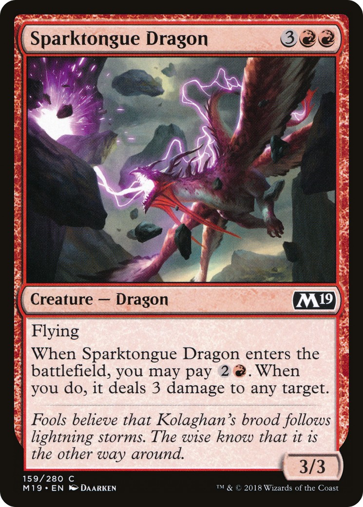 Sparktongue Dragon - Image 1