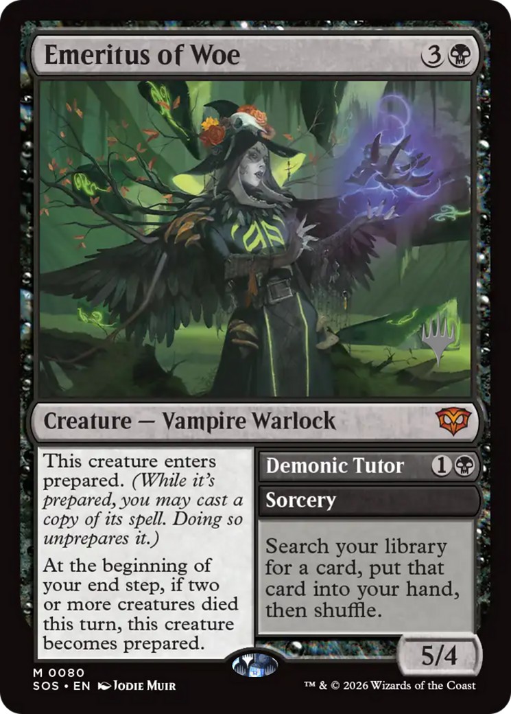 Emeritus of Woe // Demonic Tutor - Image 1