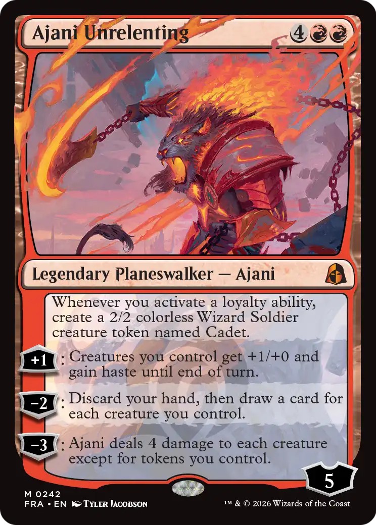 2026 Magic: The Gathering Reality Fracture 2026 Magic: The Gathering Reality Fracture #242 trading card