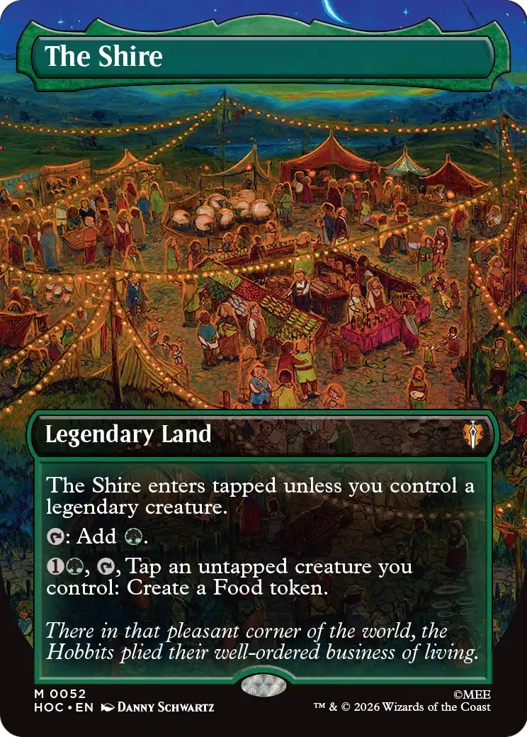 2026 Magic: The Gathering The Hobbit 2026 Magic: The Gathering The Hobbit #52 trading card