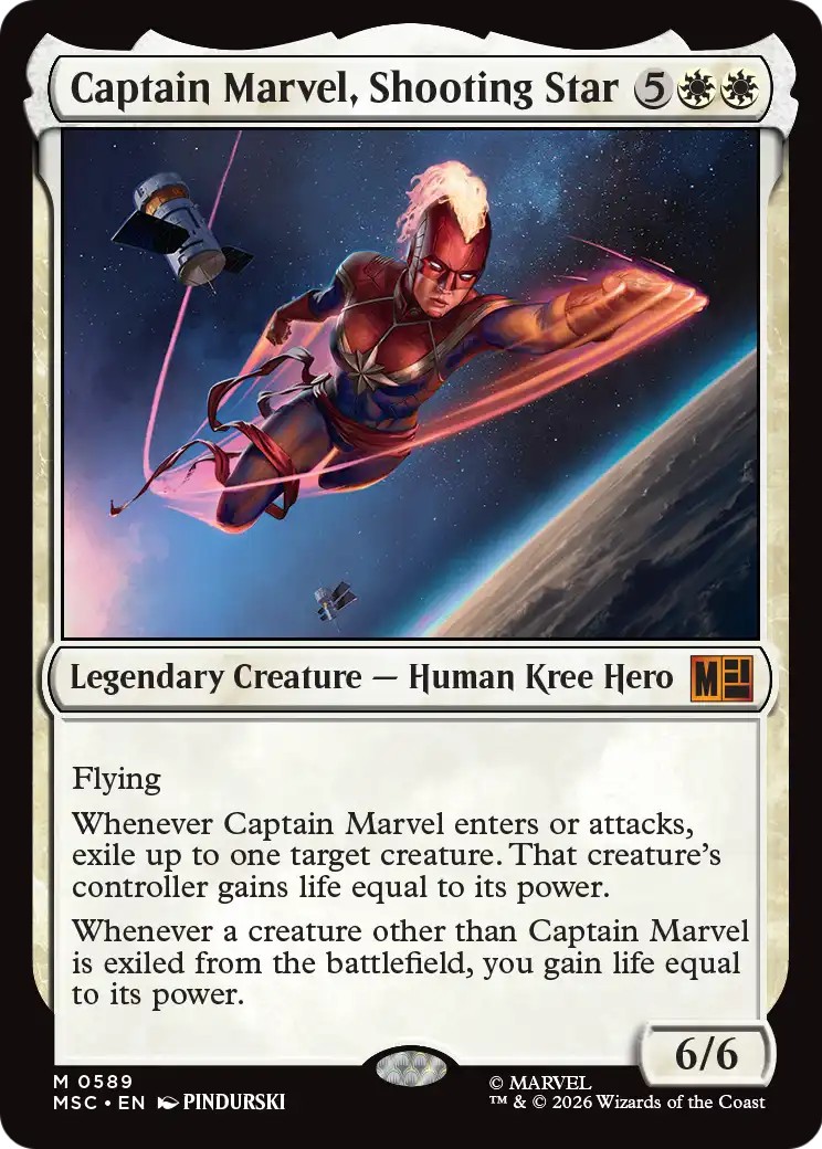 2026 Magic: The Gathering Marvel Super Heroes 2026 Magic: The Gathering Marvel Super Heroes #589 trading card