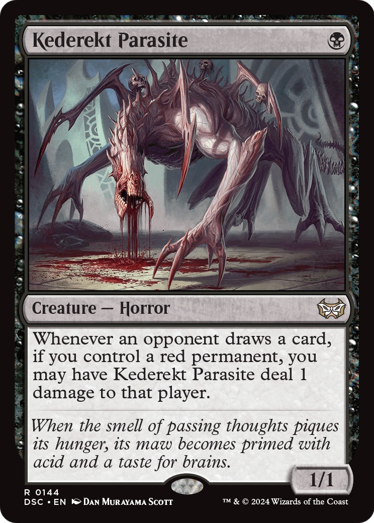 2024 Magic: The Gathering Duskmourn: House of Horror 2024 Magic: The Gathering Duskmourn: House of Horror #144 trading card
