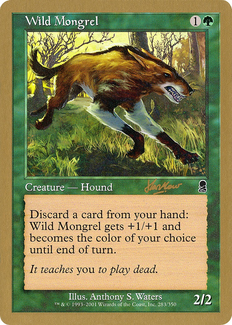 2002 Magic: The Gathering World Championship Decks 2002 Magic: The Gathering World Championship Decks #shh283 trading card
