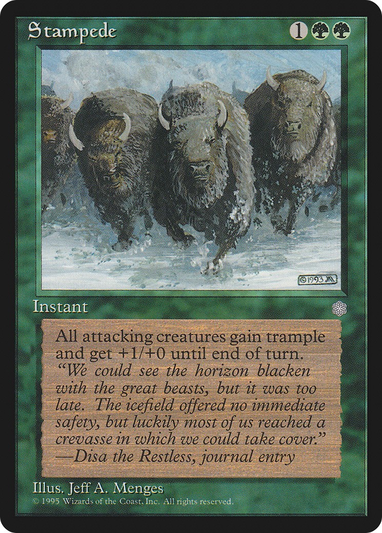 1995 Magic: The Gathering Ice Age 1995 Magic: The Gathering Ice Age #265 trading card